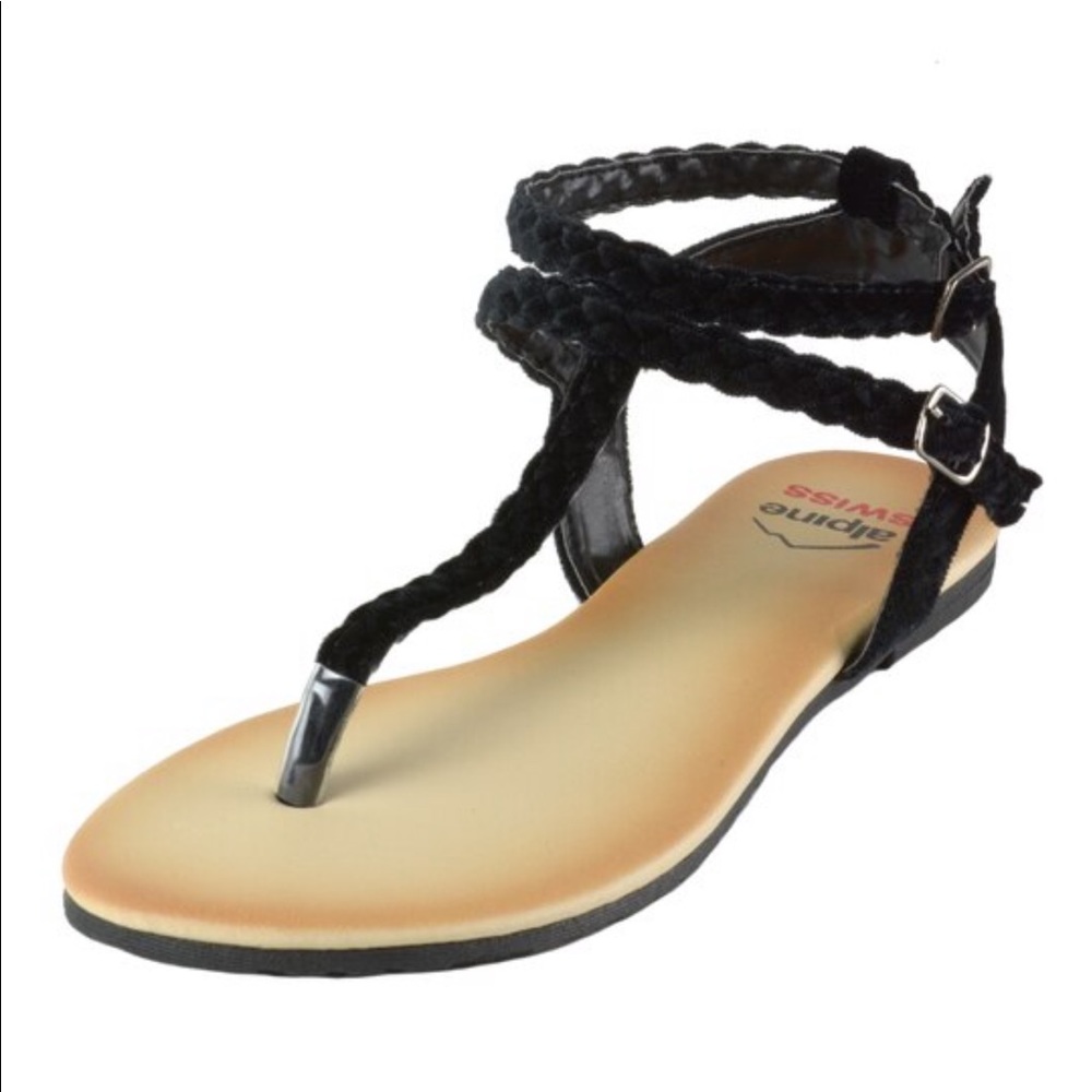 Alpine Swiss Sandals Size 11